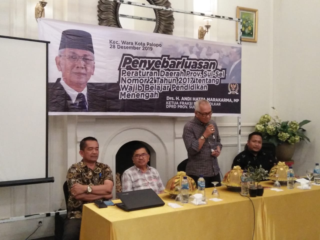 Andi Hatta Gelar Penyebarluasan Perda di Palopo IMG-20191229-WA0008