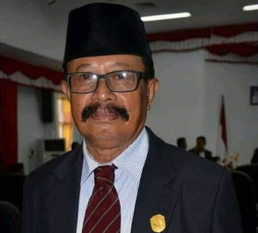 Foto semasa hidup Nasir Saleng, anggota DPRD Luwu Utara dari Fraksi Golkar.