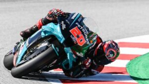 Pembalap Petronas Yamaha, Fabio Quartararo.