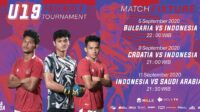 Jadwal Timnas Indonesia U-19 di Turnamen Persahabatan di Kroasia.