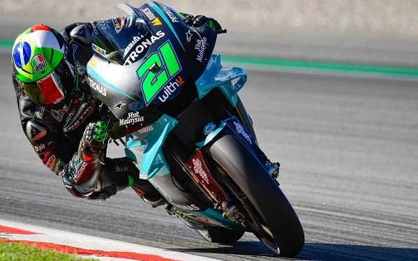 Pembalap Petronas Yamaha, Franco Morbidelli.