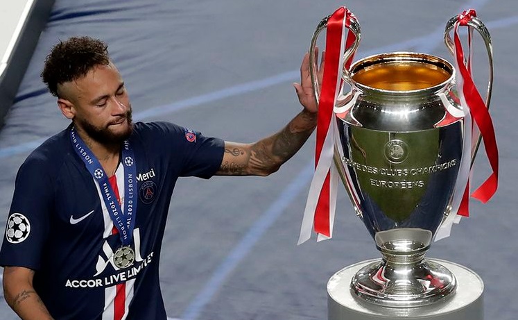 Superstar Paris Saint-Germain (PSG), Neymar, neymar positif corona