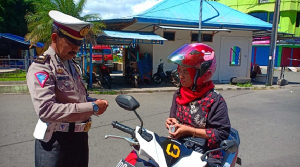 Ilustrasi razia kendaraan. ft/palopopos