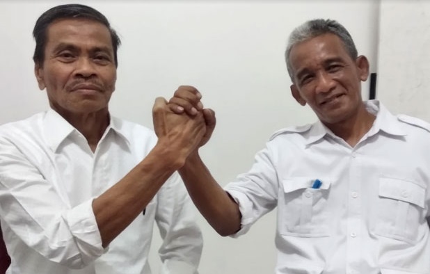 Bakal pasangan calon Bupati dan Wakil Bupati Luwu Utara, Thahar Rum-Rahmat Laguni.