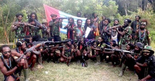 Tentara Pembebasan Nasional Papua Barat (TPNPB) OPM. Foto: Radio New Zealand/supplied