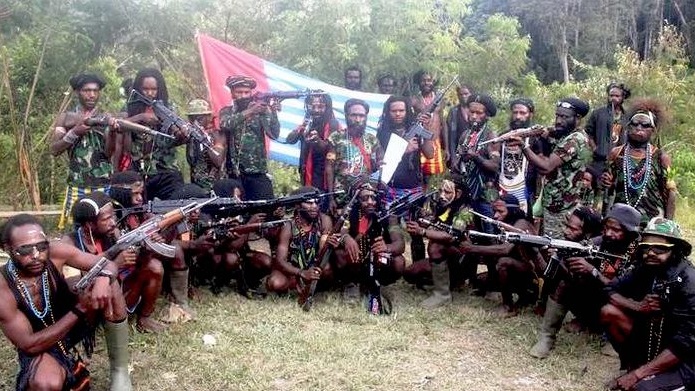 Tentara Pembebasan Nasional Papua Barat (TPNPB) OPM. Foto: Radio New Zealand/supplied