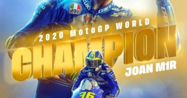 Pebalap Suzuki Ecstar, Joan Mir, Juara MotoGP 2020.