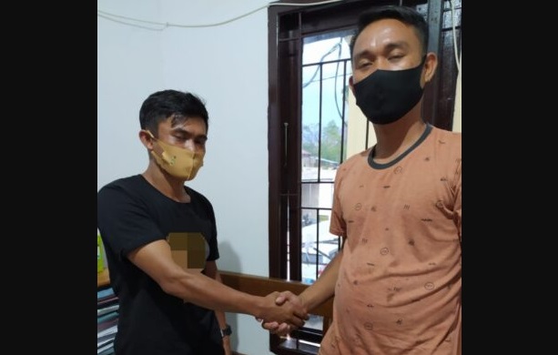 Perwakilan kelompok pemuda yang terlibat tawuran di Wotu, Luwu Timur akhirnya didamaikan, Selasa (1/12/2020) malam. foto: batarapos