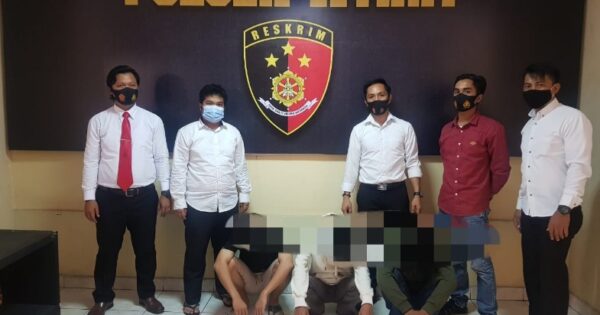 Para rerduga pelaku penganiayaan di Cafe Chisty Palopo sudah ditagkap anggota Polsek Wara.