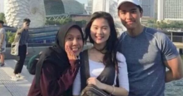 Drama cinta segitiga putra Presiden Jokowi: (dari kiri ke kanan) Nadya Arfita, Felicia Tissue dan Kaesang Pangarep.