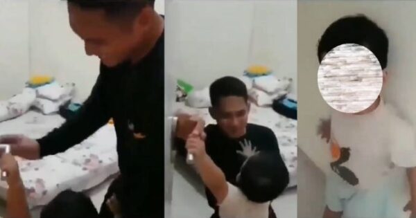 Tangkapan layar video Azka, anak ABK Nanggala 402 mengunci ayahnya di dalam kamar, melarang berangkat ikut kapal yang kini diketahui hilang kontak itu.