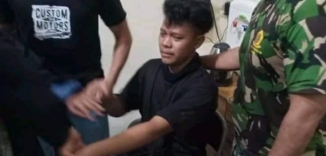 Imam Kurniawan yang postingannya viral karena mau tiduri istri kru Nanggala 402.