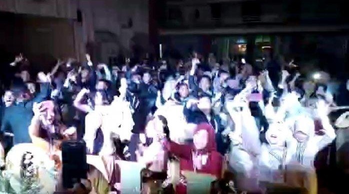 Acara perpisahan siswa Smansa Palopo diiringi musik DJ langgar protokol kesehatan.