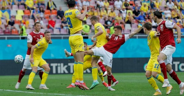 Austria menang tipis 1-0 atas Ukraina pada laga pamungkas grup C Euro 2020, di Arena Nationala (Bucharest), Rumania, Selasa (22/6/2021) dini hari WITA.