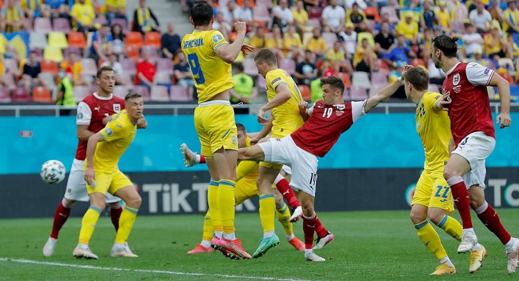 Austria menang tipis 1-0 atas Ukraina pada laga pamungkas grup C Euro 2020, di Arena Nationala (Bucharest), Rumania, Selasa (22/6/2021) dini hari WITA.