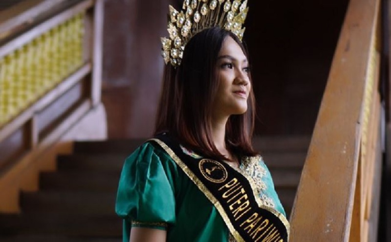 Wakil Kota Palopo, Ririn Wulandari (19) terpilih sebagai Putri Pariwisata Sulsel 2021. Foto:Instagram @ririnwulandri