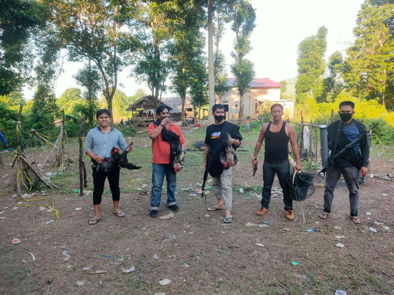 Grebek Judi Sabung Ayam