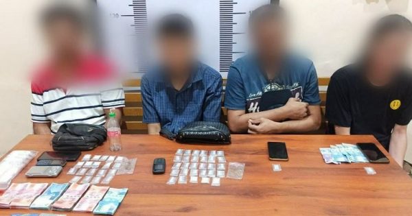 Empat tersangka kasus narkoba diamankan anggota Polres Palopo, Kamis (9/9/2021). Salah satunya berstatus ASN aktif.