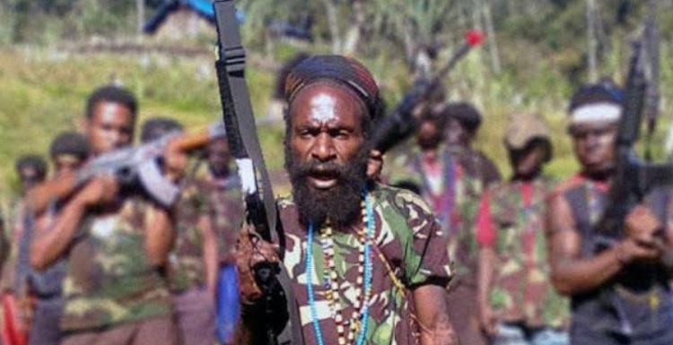 Ilustrasi Kelompok Kriminal Bersenjata (KKB) Papua. Foto: Antara