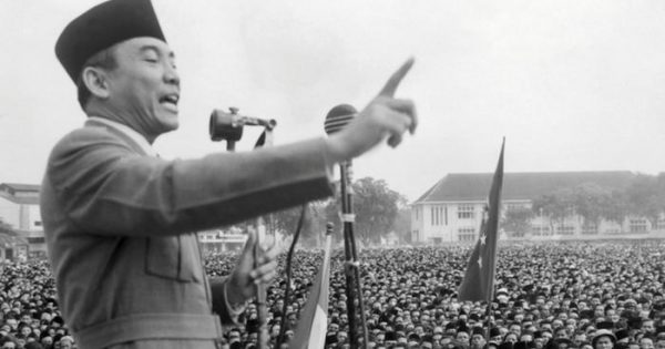 Presiden pertama Republik Indonesia, Ir Soekarno.