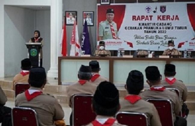 Rapat Kerja Pramuka Luwu Timur