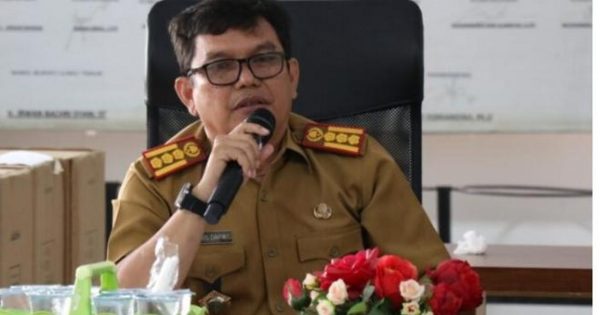 Kepala Dinas Komunikasi, Informatika, Statistik dan Persandian (Kominfo – SP) Kabupaten Luwu Timur, H. Hamris Darwis. (ft rik)