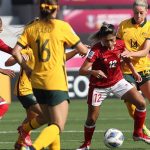 Pertandingan Australia vs Indonesia di Mumbai Football Arena, Jumat (21/1/2022) petang. Foto: pssi