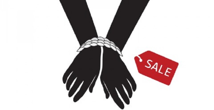 Ilustrasi kasus perdagangan anak/orang atau trafficking.