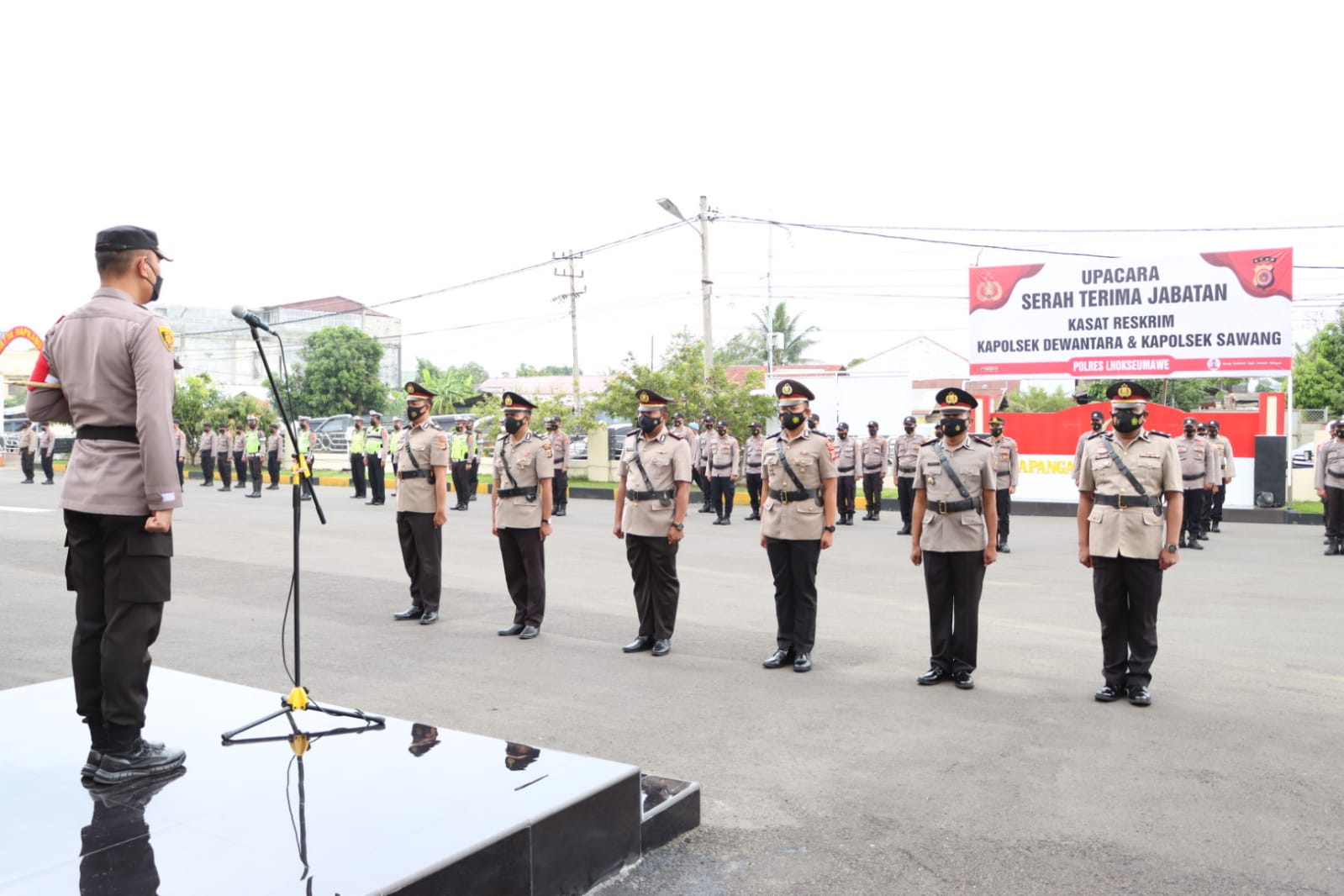 Sertijab Polres Lhokseumawe