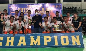 SMAN 5 Luwu juara Pelajar Futsal Cup 2022. Foto:dok.afk palopo