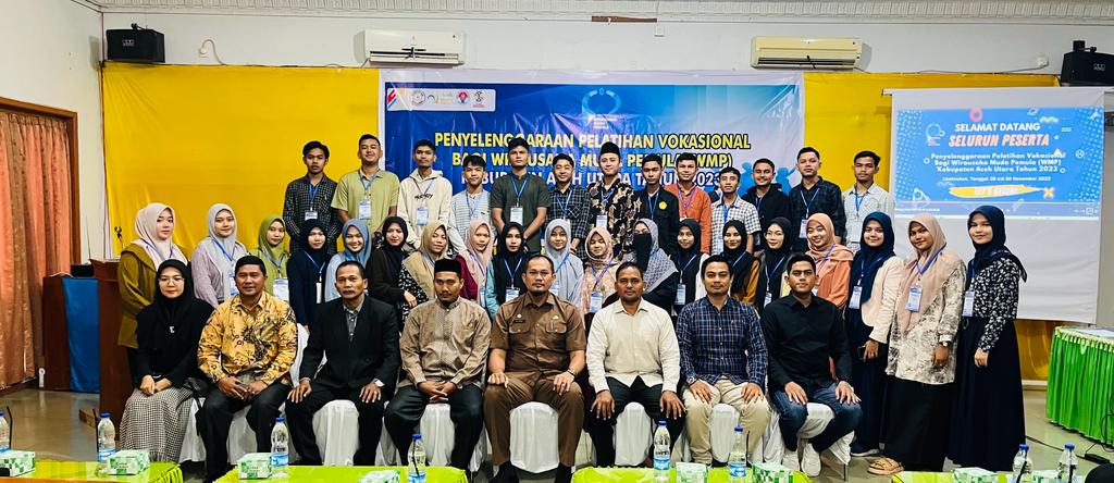 Disporapar Aceh Utara Laksanakan Kegiatan Pelatihan Vokasional Bagi Wirausaha Muda Pemula