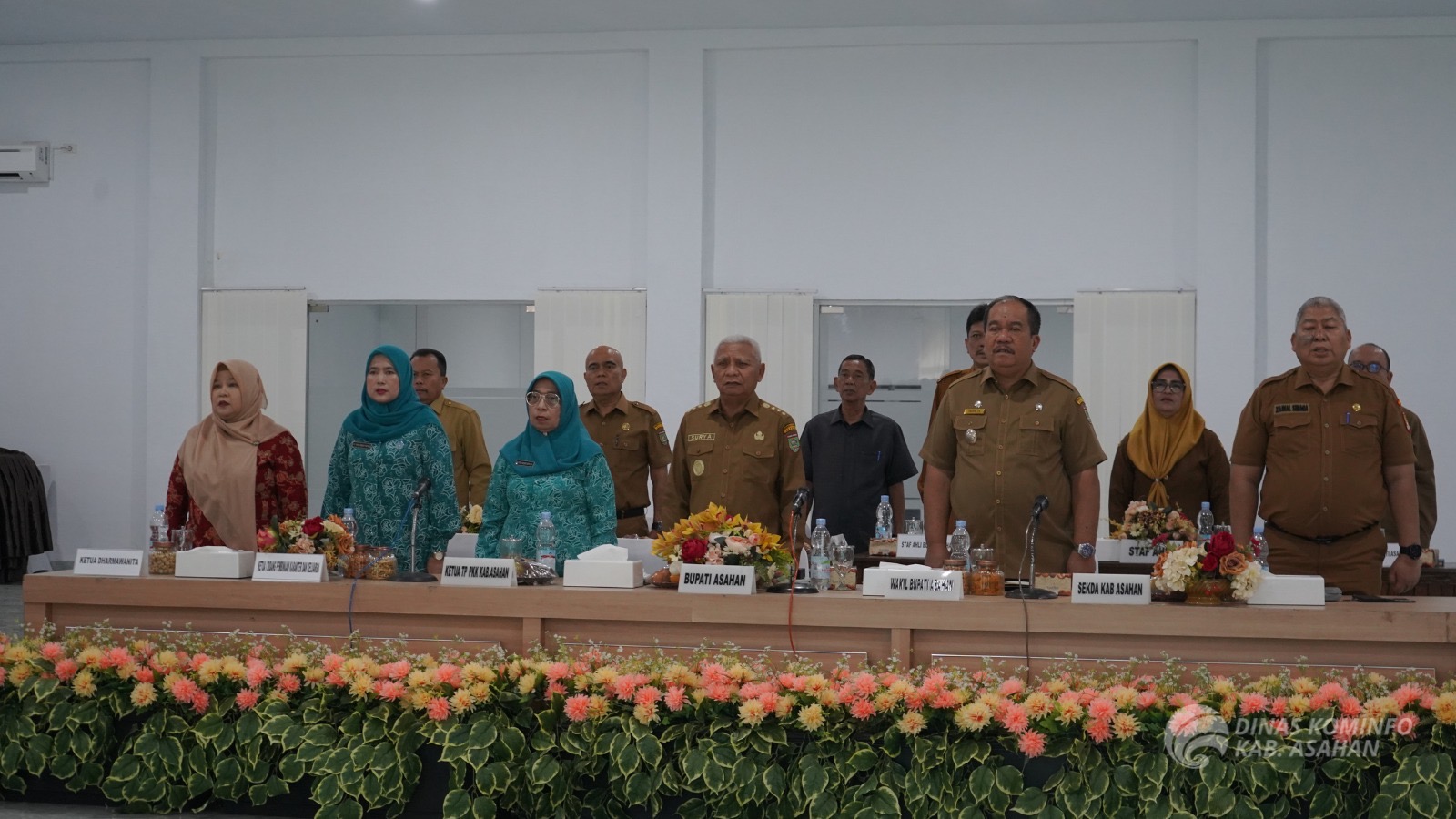 Bupati Asahan Pimpin Rakorpem Bulan Februari 2025