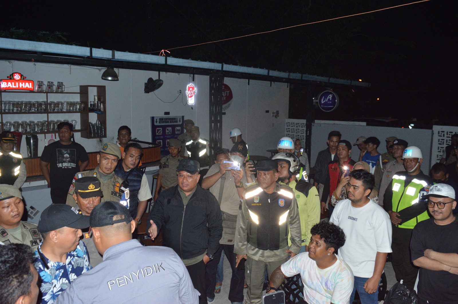 Wabup Asahan Pimpin Penutupan 2 Lokasi Tempat Hiburan Malam