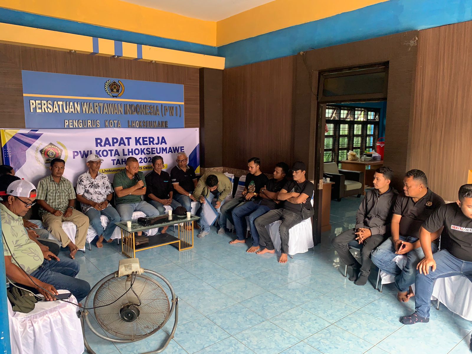 PWI Kota Lhokseumawe Gelar Rapat Kerja