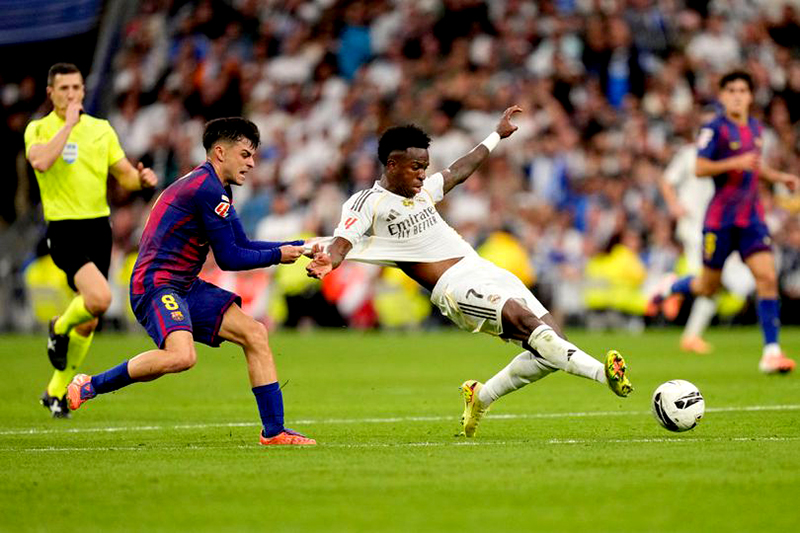 Barcelona Gagal Menang di Santiago Bernabeu
