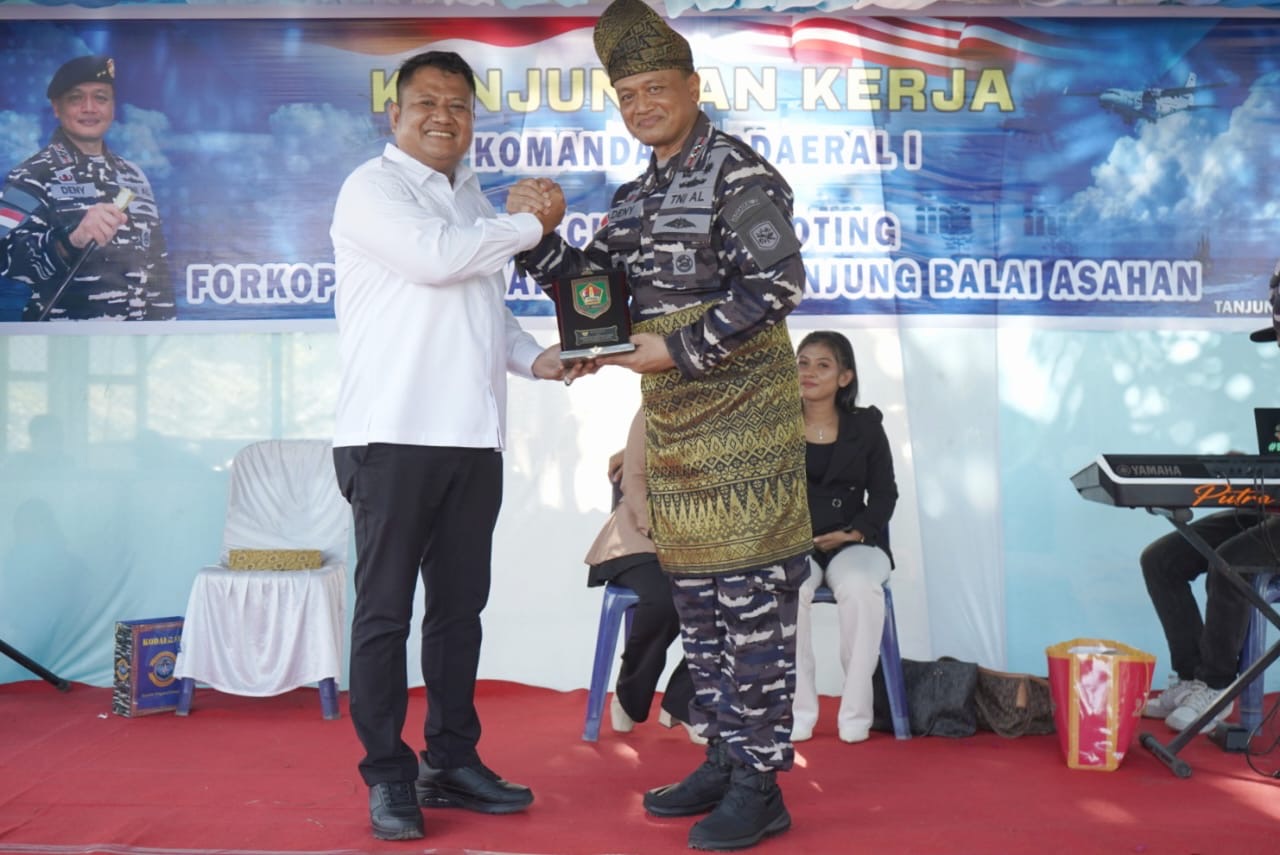 Komandan Kodaeral I Resmikan Pendopo Kencono, Ajak Forkopimda Asahan–Batu Bara–Tanjung Balai Jaga Sinergi Maritim