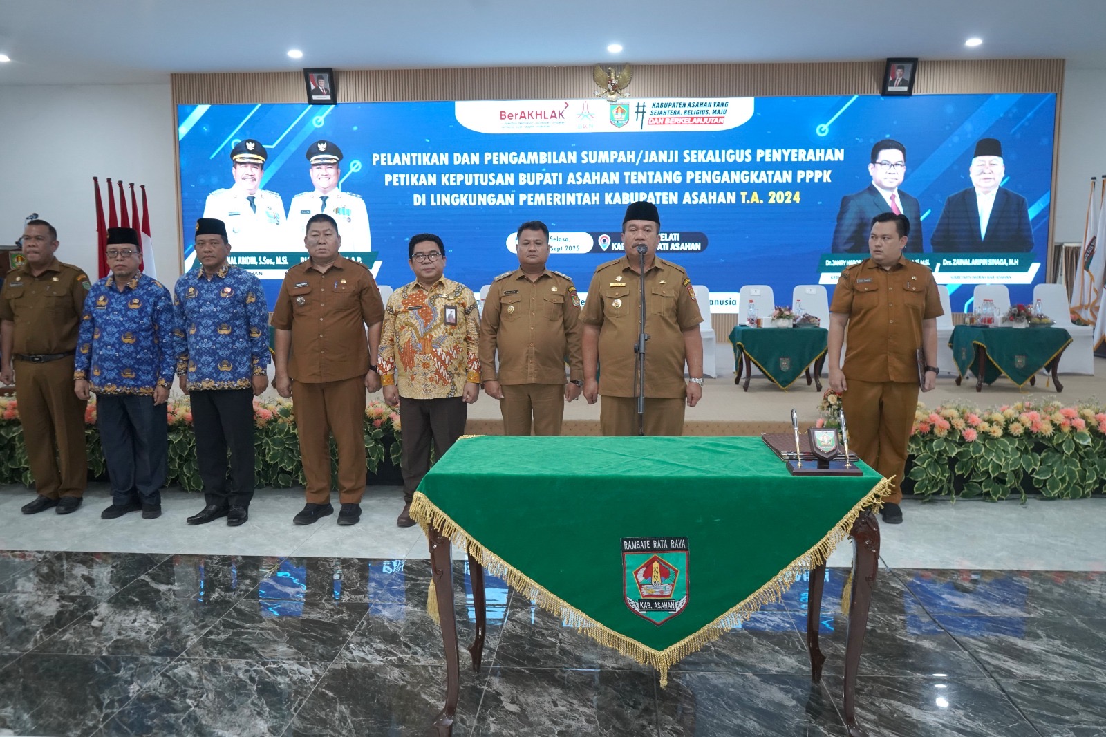 Bupati Asahan Kukuhkan 495 PPPK Formasi Tahun Anggaran 2024