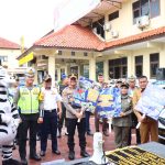 Polres Brebes Polda Jawa Tengah resmi menggelar Operasi Keselamatan Candi 2026 sebagai upaya masif menekan angka pelanggaran dan kecelakaan lalu lintas menjelang arus mudik Lebaran.(dok Istimewa)