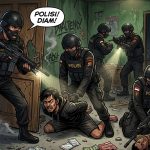 Jajaran Polresta Cirebon berhasil meringkus pria diduga kuat sebagai pengedar narkotika jenis sabu. Pelaku ditangkap di wilayah Kabupaten Cirebon pada Senin (30/3/2026) sekitar pukul 21.00 WIB. (ILUSTRASI AI)