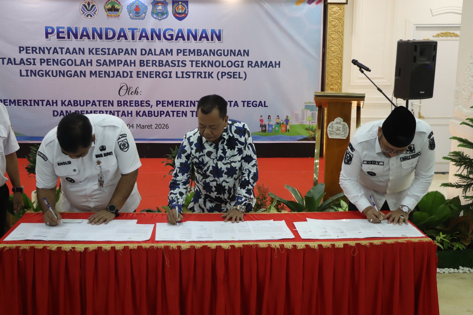 Penandatanganan MoU PSEL, Langkah Awal Ubah Sampah Jadi Energi di Tegal Raya