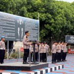 Apel Pagi Satgas Operasi Ketupat Lodaya 2026 yang digelar di Lapangan Apel Mapolres Majalengka pada Kamis pagi (19/3/2026).