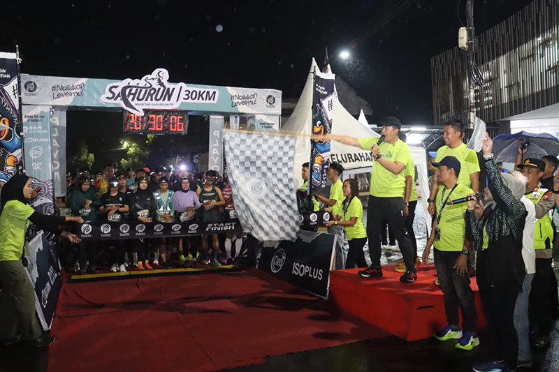 ‎Polres Magetan Gelar Event Tiap Minggu untuk Komunitas Lari Selama Bulan Ramadan