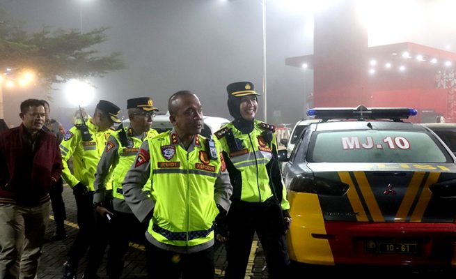 Pastikan Kelancaran Arus Balik, Kapolda Jabar dan Kapolres Majalengka Tinjau Rest Area KM 164 Cipali