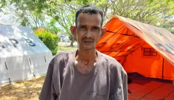 Marzuki (51), Warga Bireuen yang Menuntut Huntara