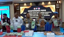 11 Kg Sabu Nyaris Bereadar di Kalimantan Timur, Polda Amankan 2 Tersangka