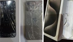 Barang bukti hasil curian Iphone 15 Pro Max.