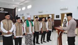 Kapolres Indramayu melantik pengurus Da’i Kamtibmas