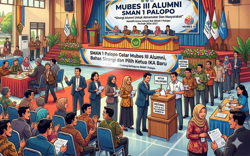 SMAN 1 Palopo Gelar Mubes III Alumni, Bahas Sinergi dan Pilih Ketua IKA Baru