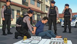 Polres Cirebon Kota Ringkus Pengedar Narkoba di Pekalipan, Sita 97 Gram Sabu dan 50 Ekstasi