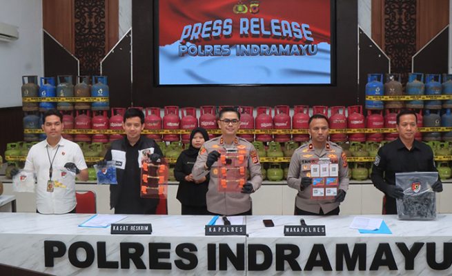 Teraskata Polres Indramayu Bongkar Mafia LPG dan BBM Subsidi, Pelaku Raup Untung Besar dari Praktik Ilegal